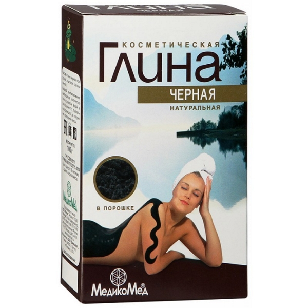 

Глина косметическая черная 100г