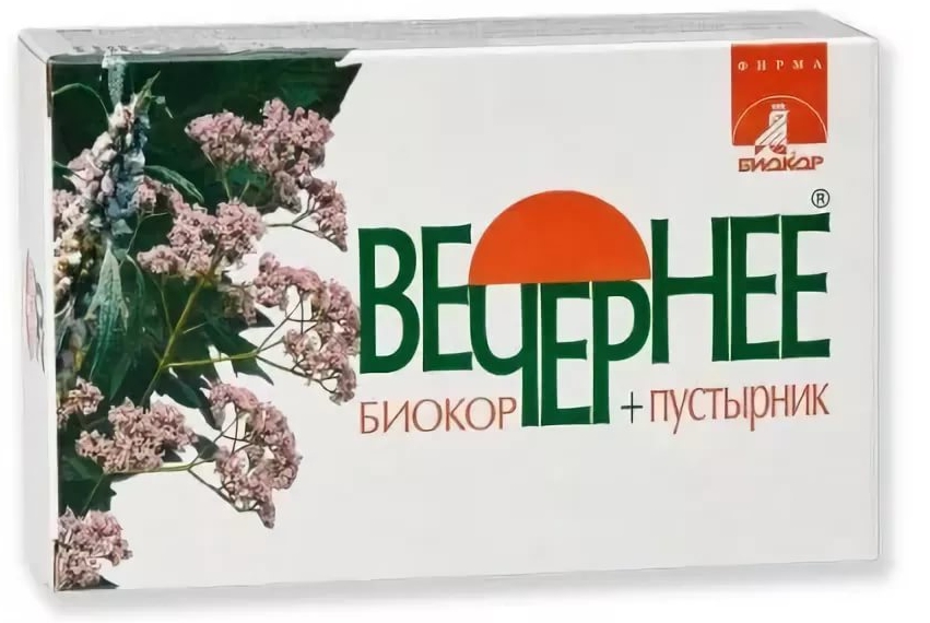 

Драже Вечернее+пустырник №60