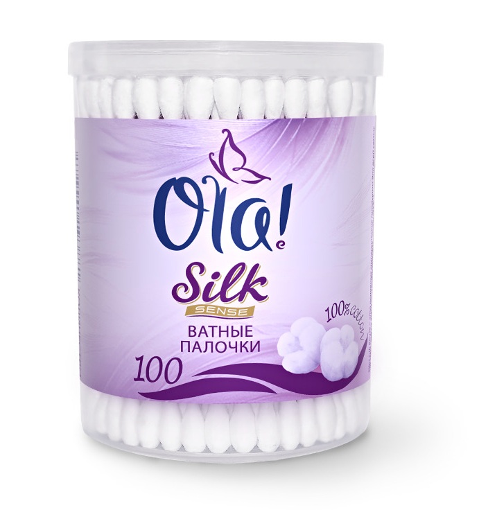 

Ола ватные палочки пластик №100