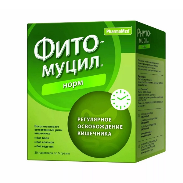 

Фитомуцил норм 5г №30 пак.