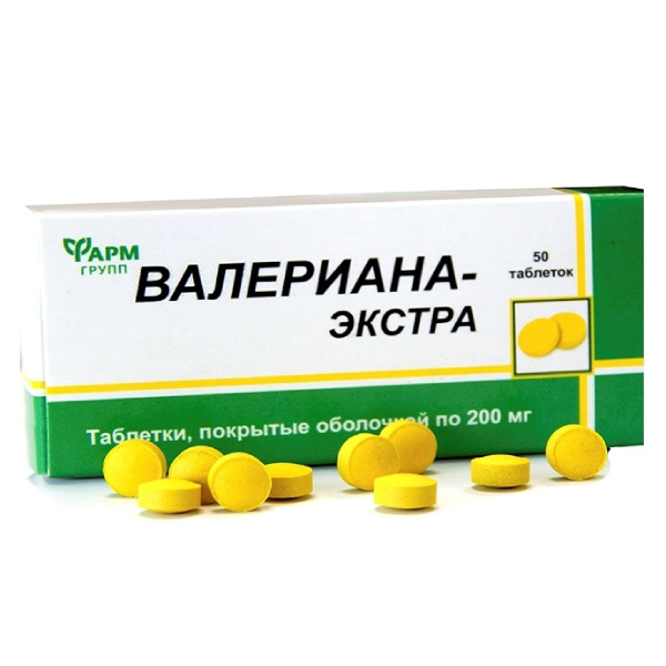 

Валериана Экстра таб. 0,2г №50