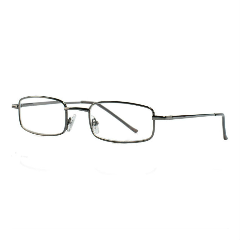Очки корригирующие для чтения темно-серые металл прямоугольные +1,0 очки корригирующие для чтения темно серые металл прямоугольные 1 0