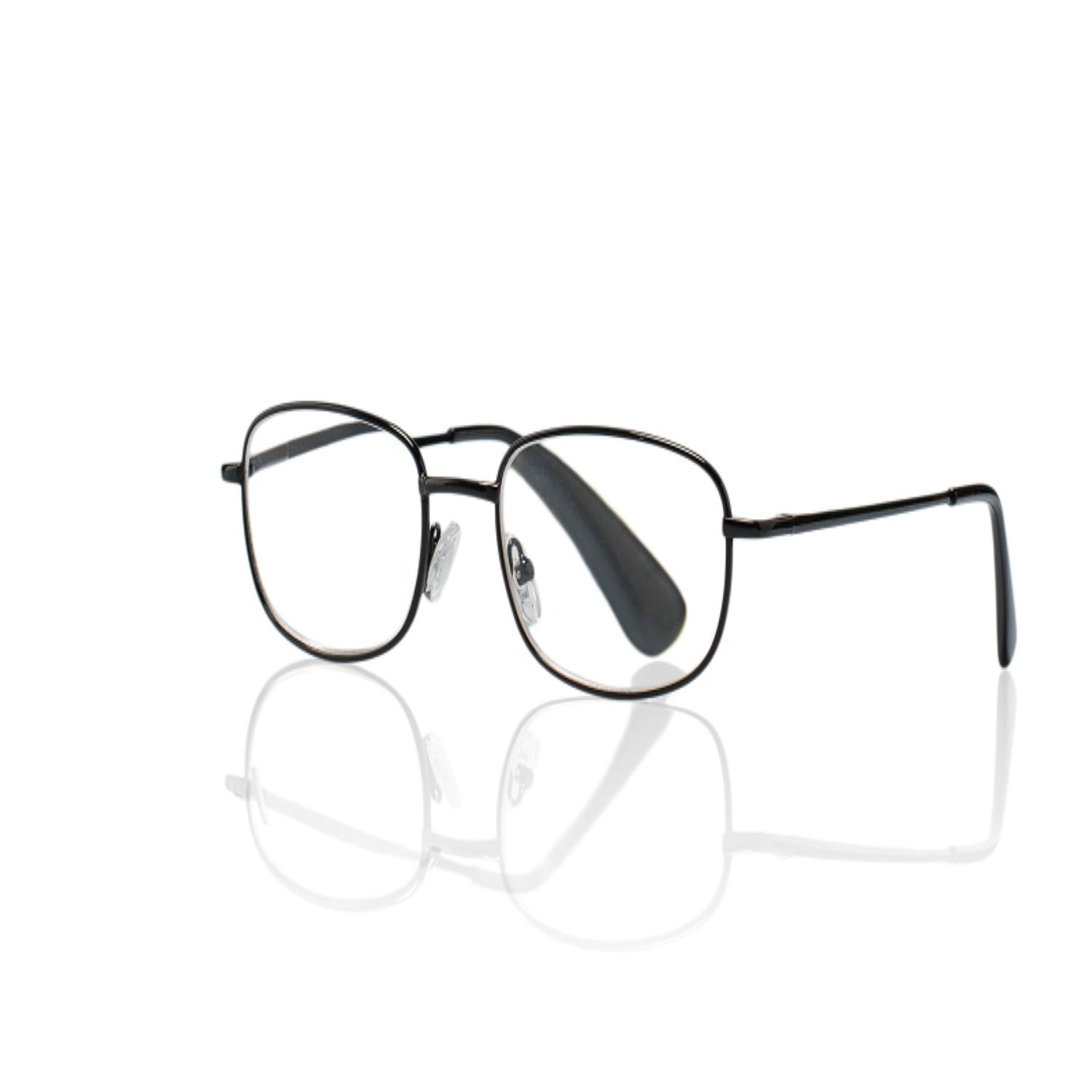 Очки корригирующие для чтения темно-серые металлические полукруглые +1,0 очки корригирующие для чтения темно серые металл прямоугольные 1 0