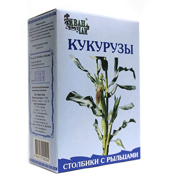

Кукуруза столбики с рыльцами 50г