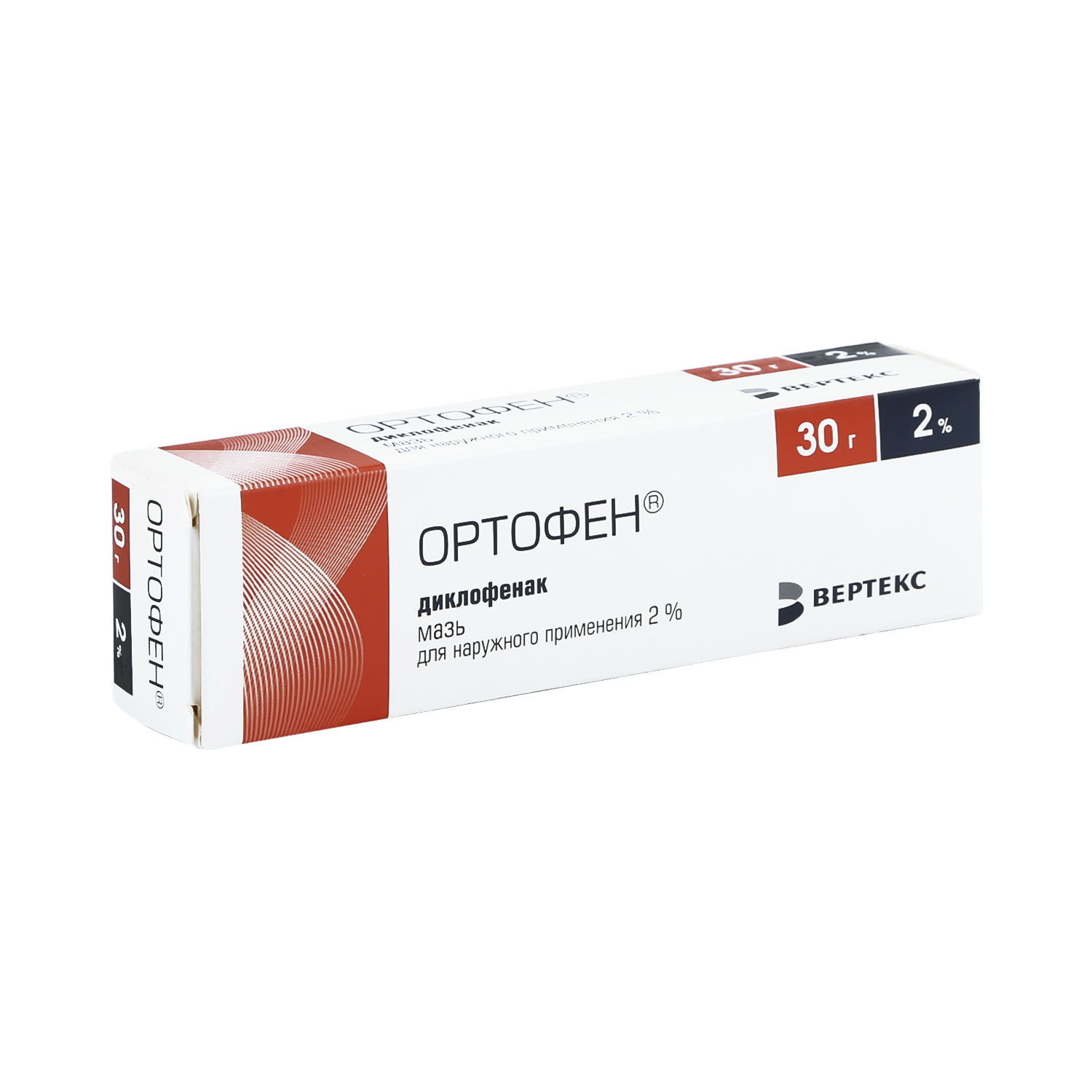 

Ортофен мазь 2% 30г