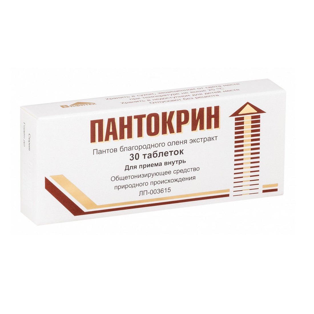 

Пантокрин таб. №30