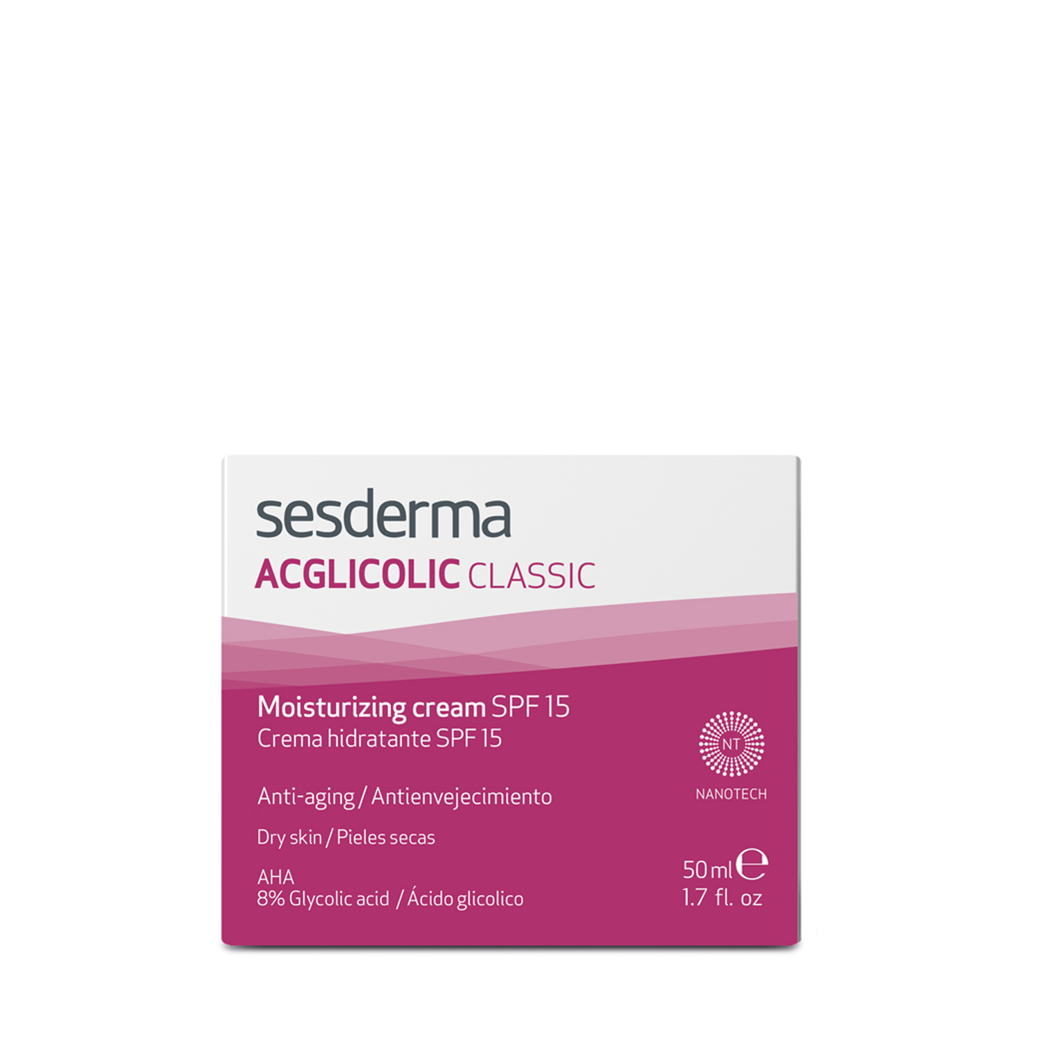 

Sesderma Acglicolic увлажняющий крем СЗФ 15 50мл