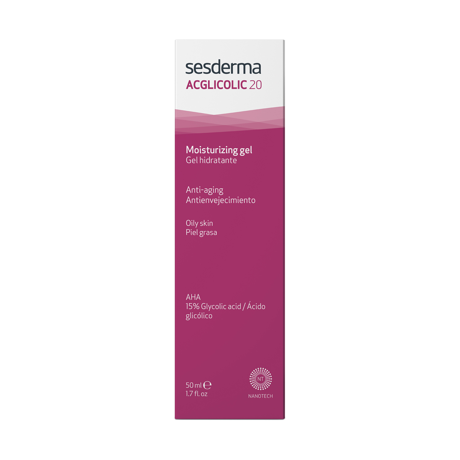 

Sesderma Acglicolic 20 увлажняющий гель 50мл