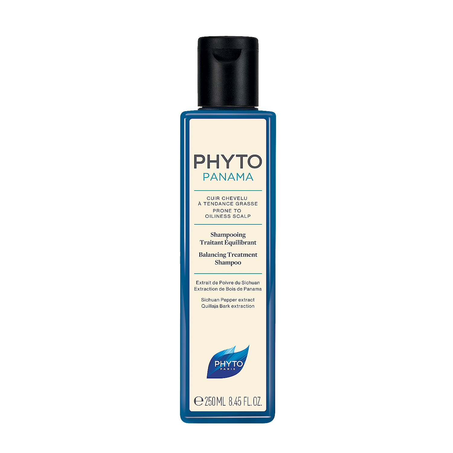 Phytosolba Phytopanama шампунь себорегулирующий 250мл шампунь для волос себорегулирующий phytopanama shampooing traitant equilibrant 250мл
