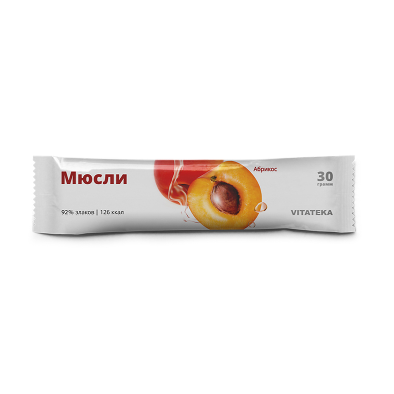 

Витатека батончик-мюсли абрикос 30г