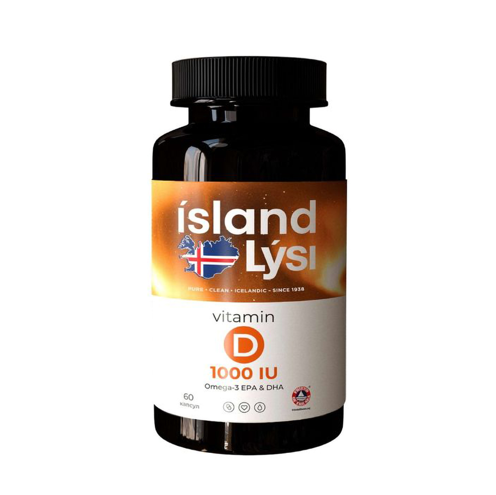 

Лиси рыбий жир из диких морских рыб Лиси омега-3 вит.Д капс. №60