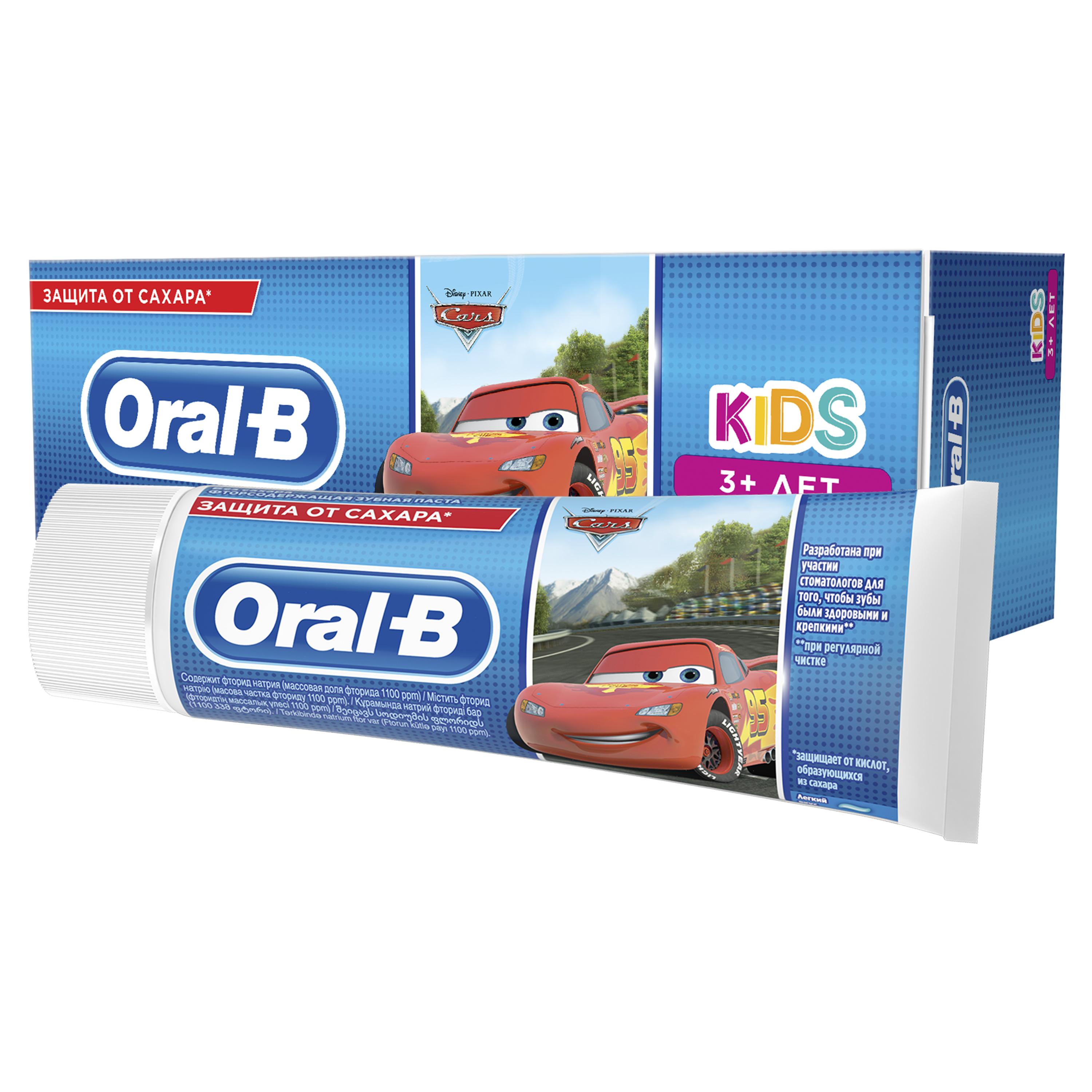 Купить Орал-би Кидс зубная паста Легкий вкус для детей с 3-х лет 75мл, PROCTER & GAMBLE