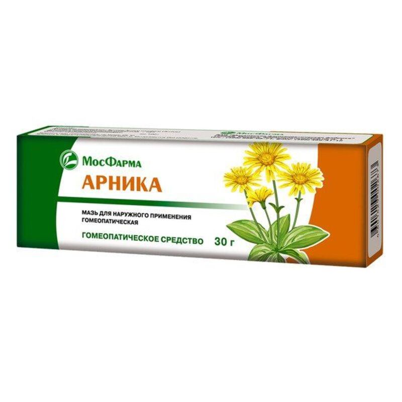 

Арника мазь гомеопатическая 30г