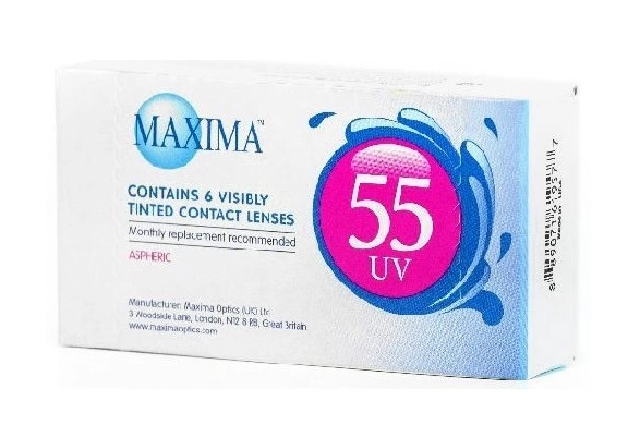 

Максима 55 UV линзы контактные мягкие №6/-3.75/8.6/14.2