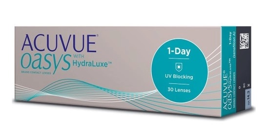 

Линзы контактные 1 DAY Acuvue Oasys with Hydraluxe (-3.5 8.5 14.2) №30