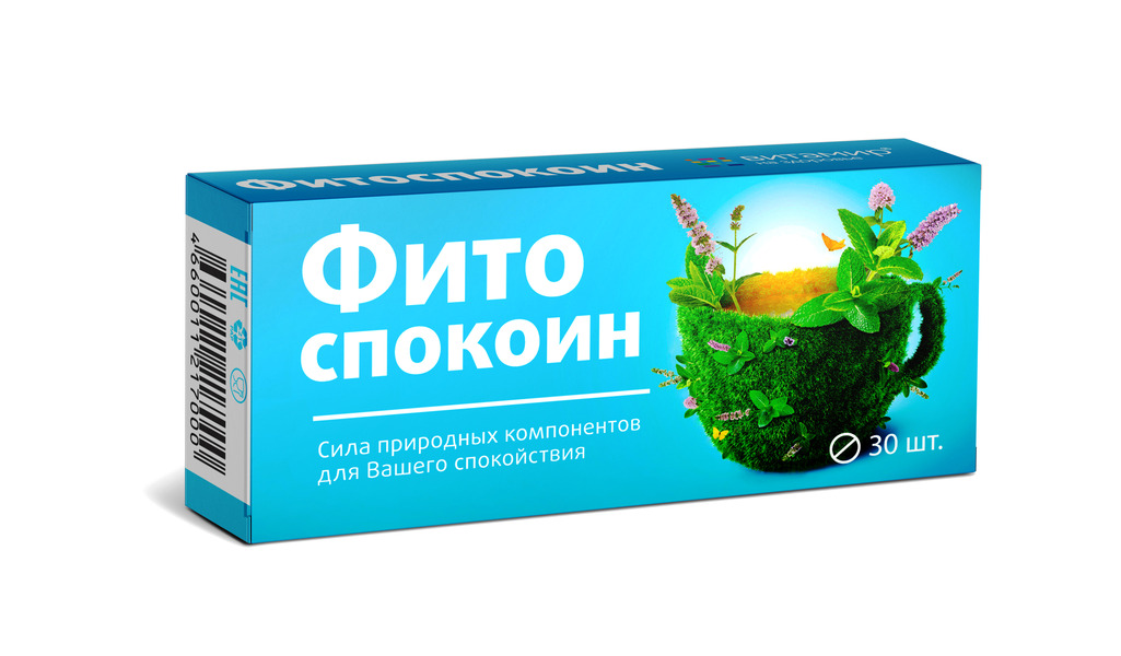 

Фитоспокоин таб. п о 360мг №30 БАД