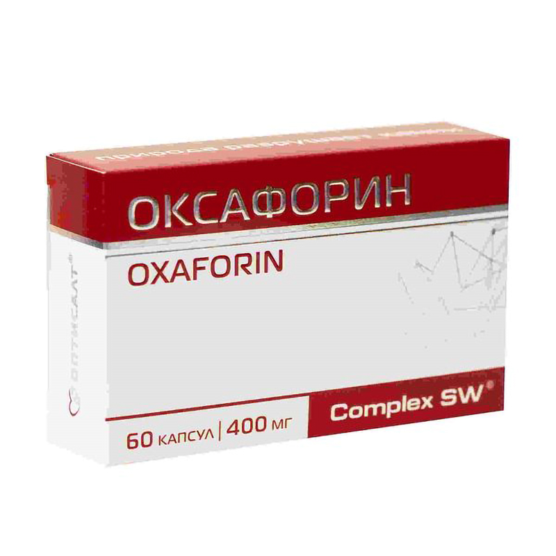

Оксафорин капс. 0,4г №60
