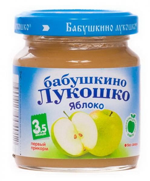 Бабушкино Лукошко пюре груша от 3,5мес. 100г