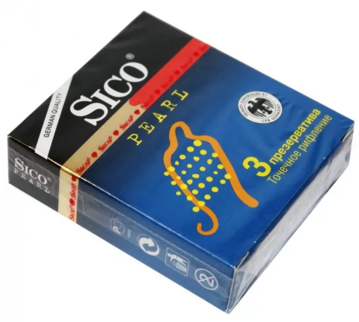 Сико презервативы Перл точечное рифление №3 сико презервативы перл точечное рифление 12