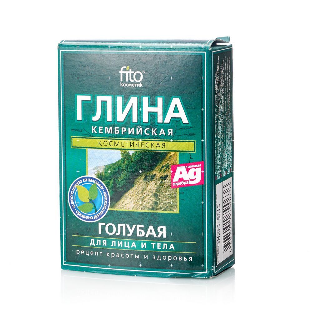 

Фитокосметик глина Кембрийская голубая 100г