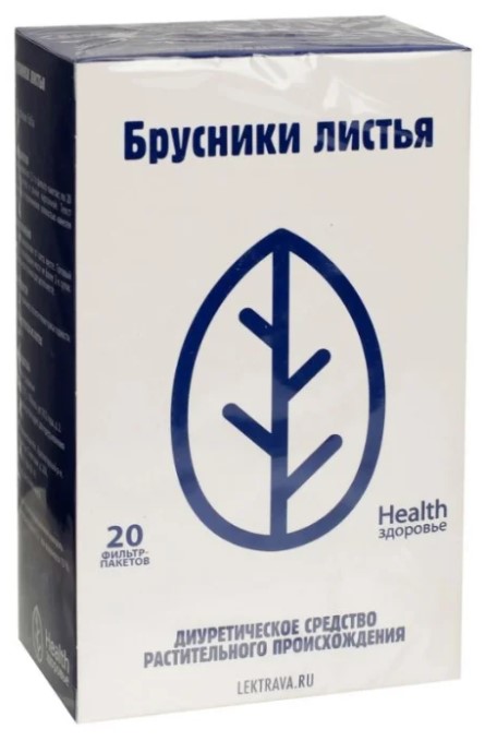 

Брусника лист ф п 1,5г №20