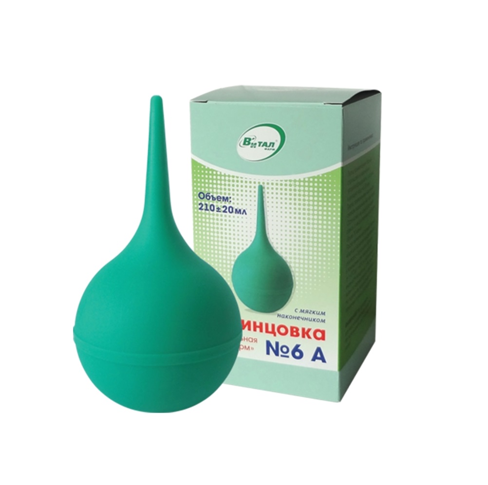

Виталфарм спринцовка пластизольная 6А