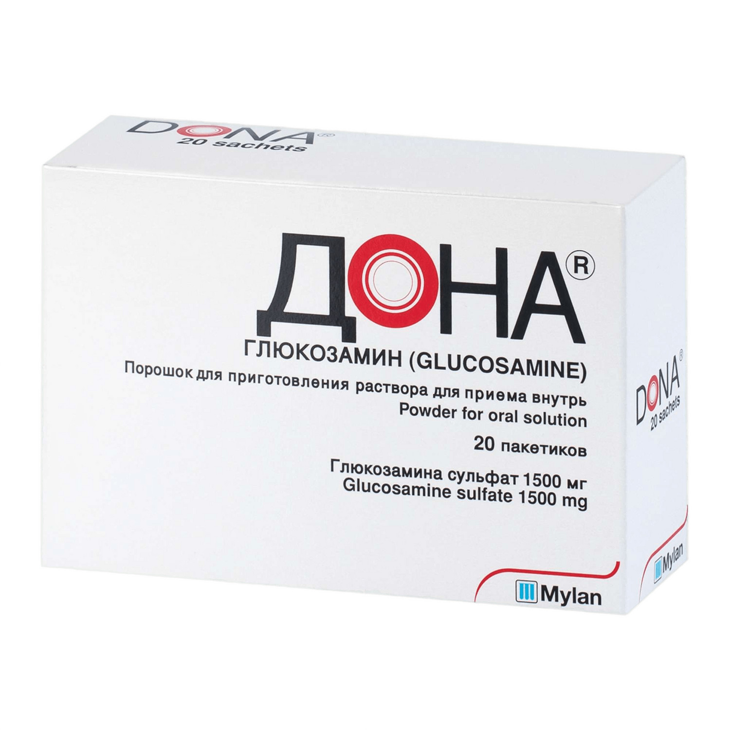 

Дона пор. 1500мг №20