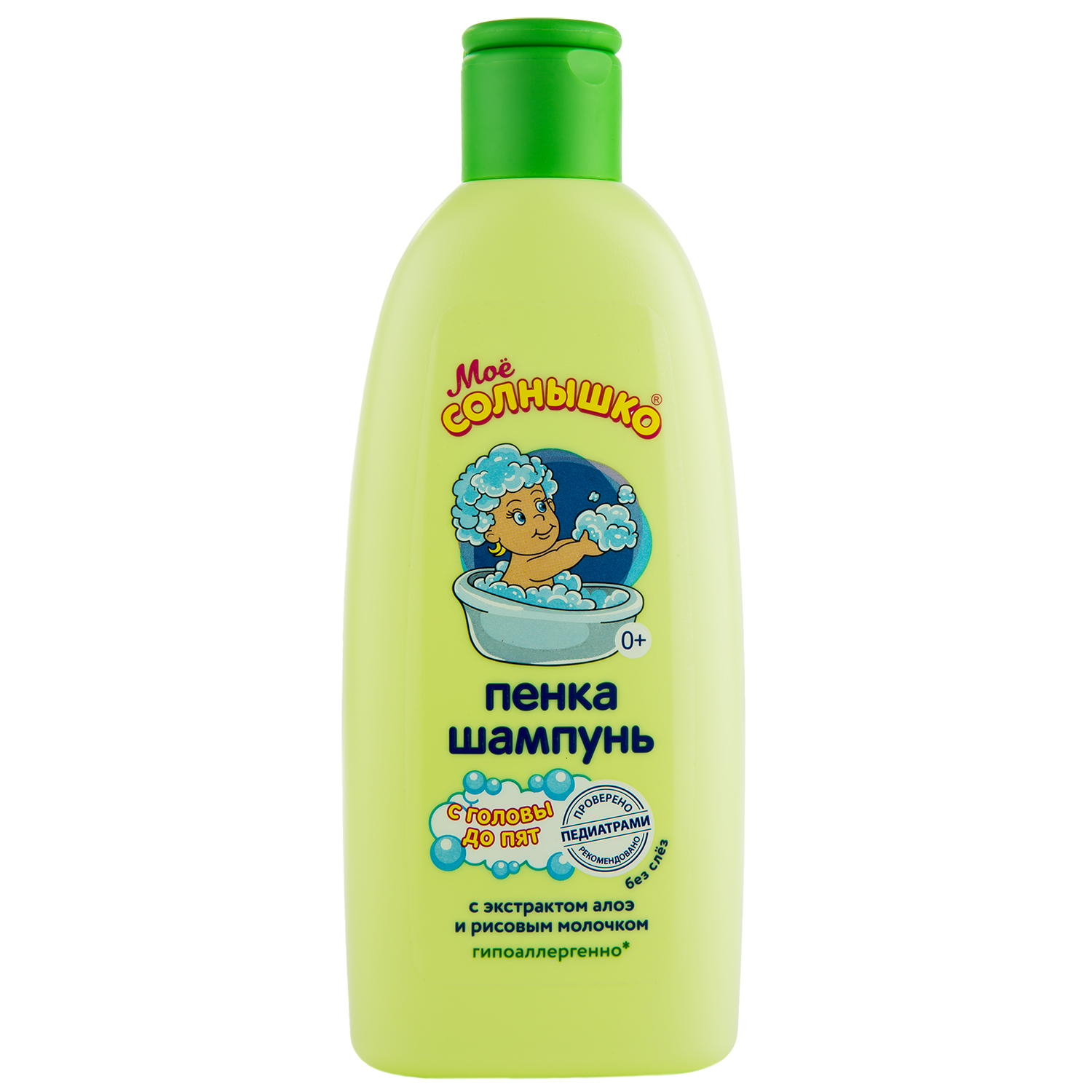 

Мое солнышко пенка-шампунь С головы до пят 200мл