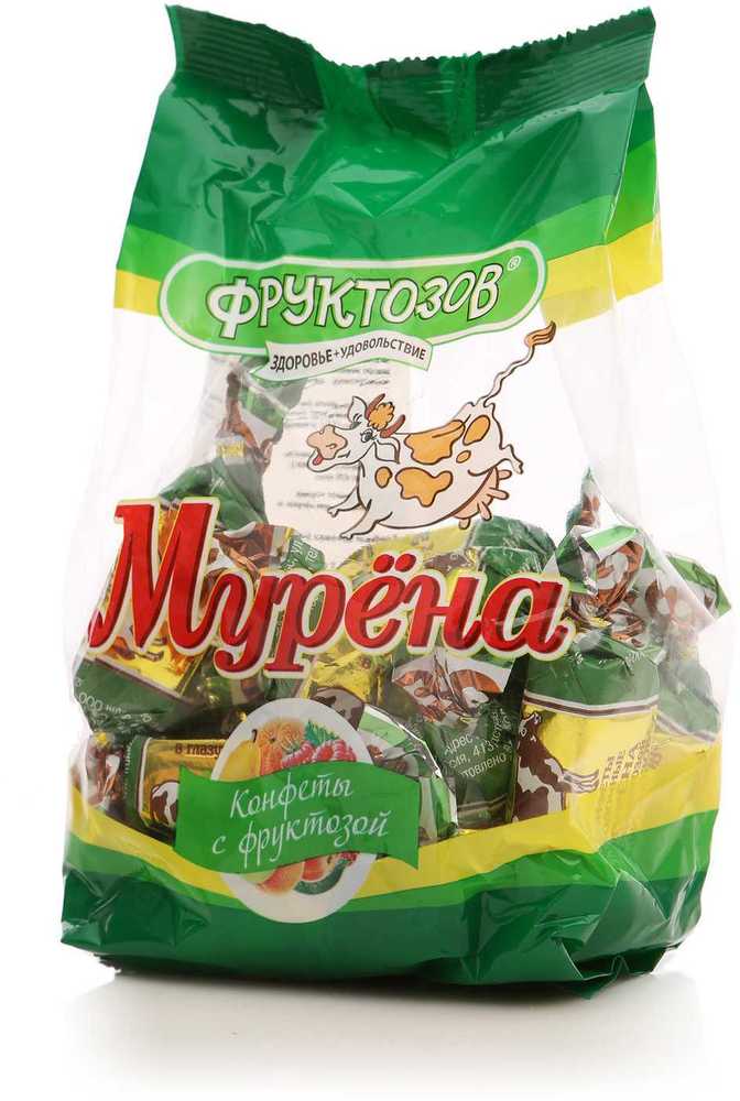 Конфеты Мурена с какао на фруктозе 185г