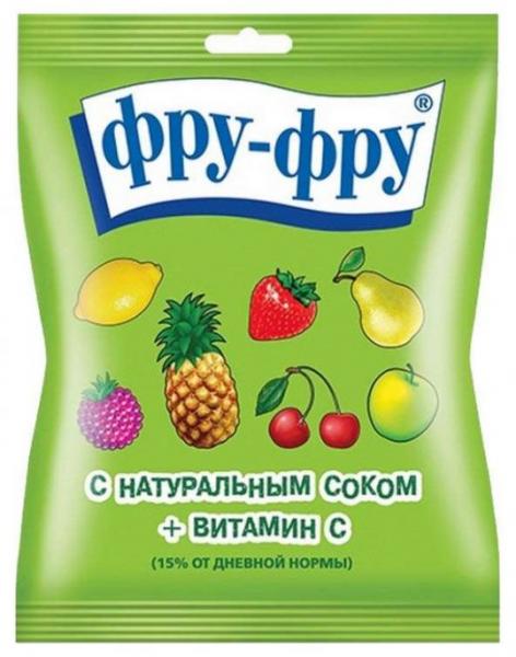 Фру-Фру мармелад Ассорти 90г