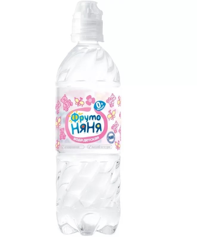 ФрутоНяня вода для детей 0,33л