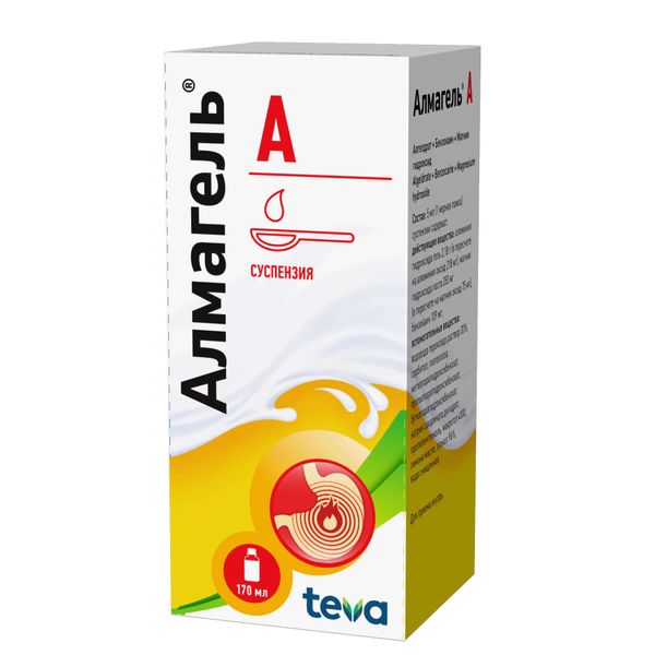 

Алмагель А сусп. 170мл