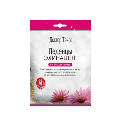 Др.Тайсс леденцы эхинацея пихта 25г