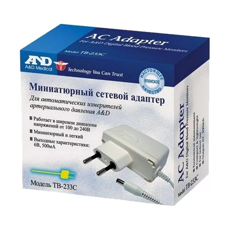 

Эй энд Ди адаптер ТВ-233 С д тонометров