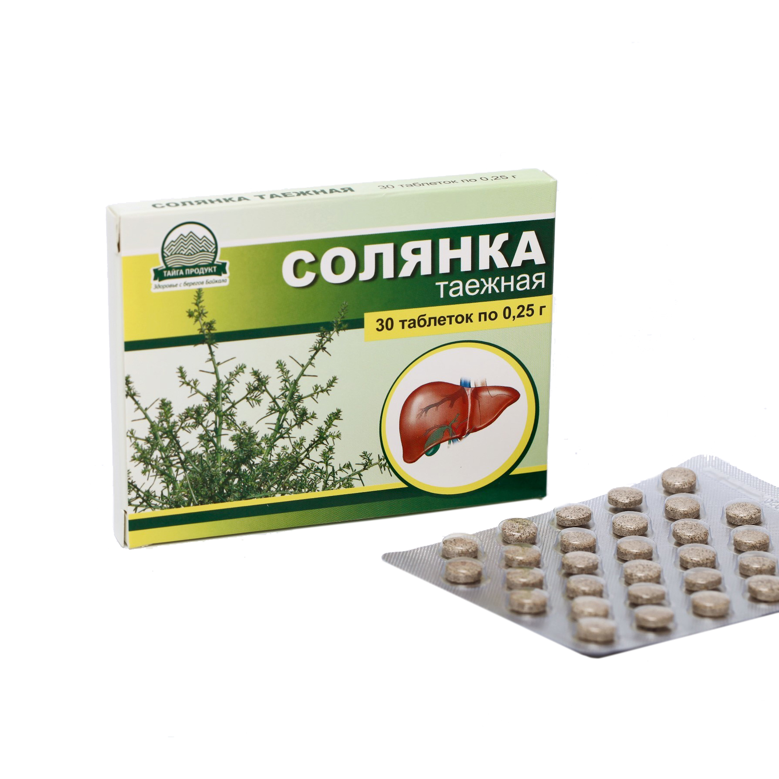 Солянка таежная таблетки 250мг №30