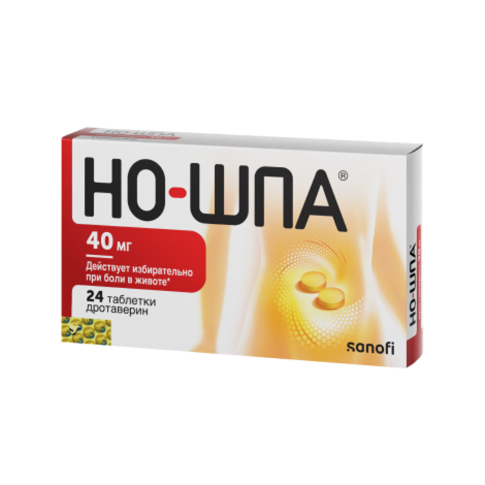 

Но-шпа таб. 40мг №24