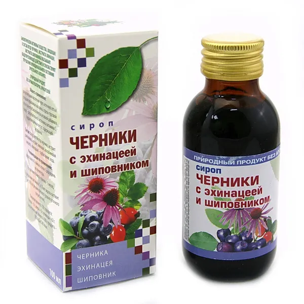 

Астромар сироп Черника с эхинацеей и шиповником 100мл