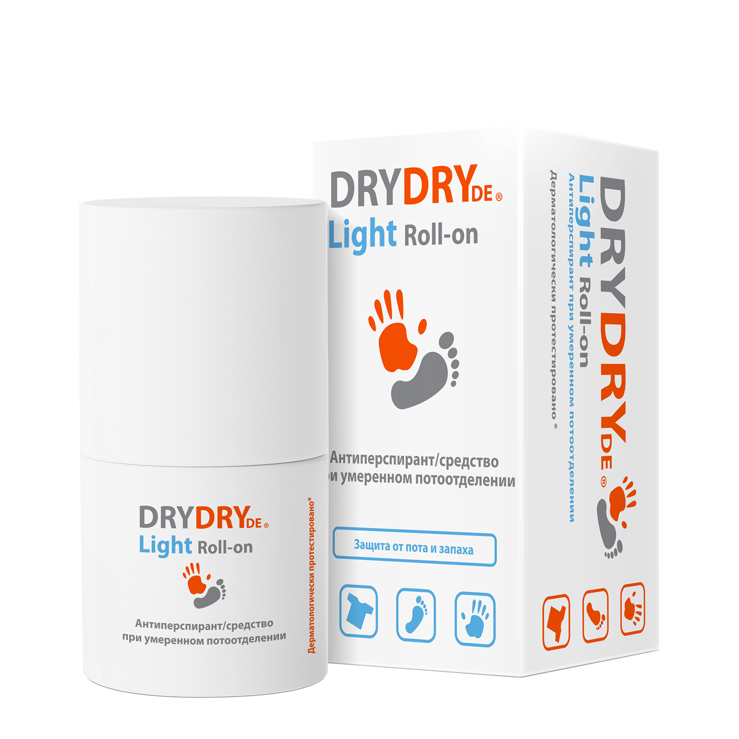 

Драй Драй ДЕ средство Лайт при умеренном потоотделении ролик 50мл