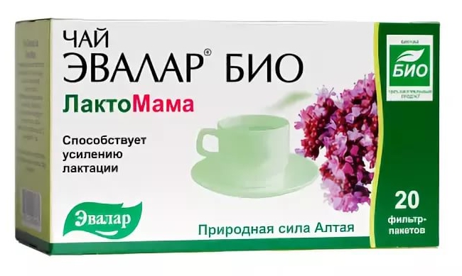 Эвалар чай Био Лактомама ф п 1,5г №20 чай эвалар био для почек ф п 1 5г 20
