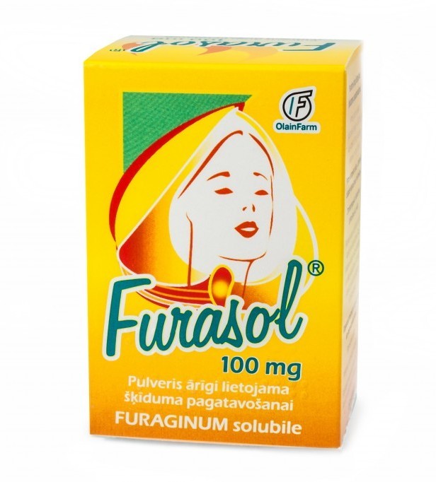 

Фурасол пор. для приг.р-ра 100мг №15