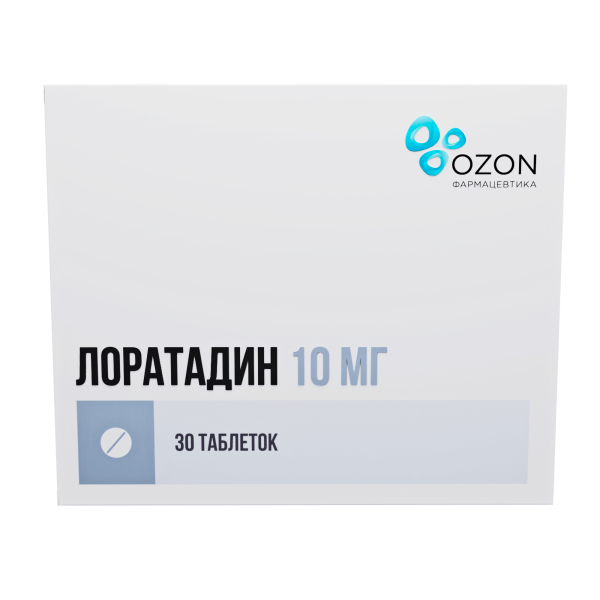Лоратадин таб. 10мг №30 #1