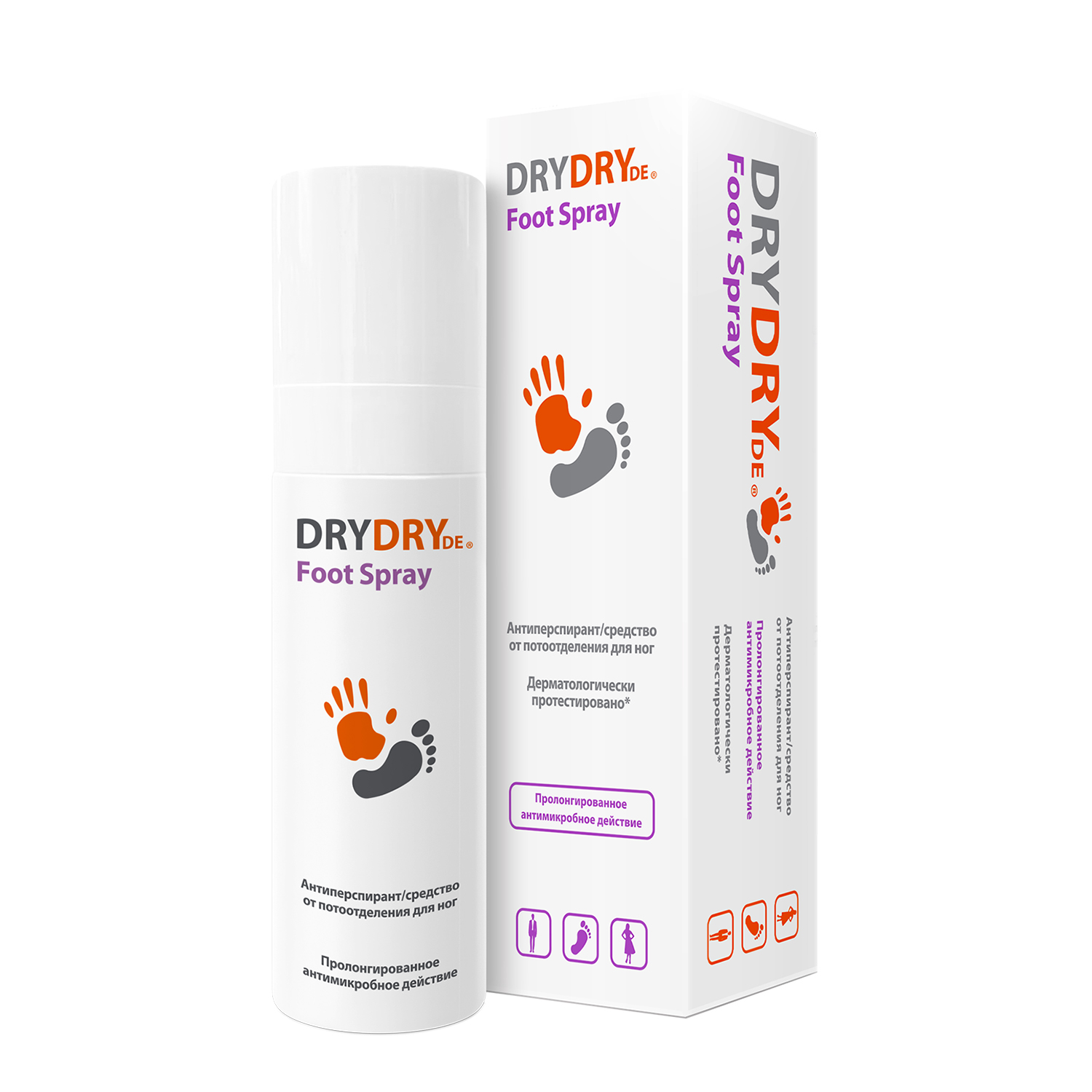 

Драй Драй ДЕ средство для ног Фут Спрей от потоотделения 100мл
