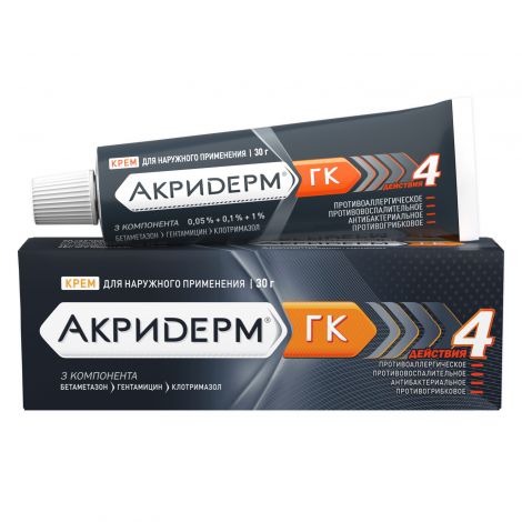 Акридерм ГК крем 30г