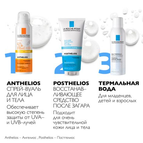 Ля Рош-Позе Антгелиос XL спрей -вуаль солнцезащитный SPF50+ 200мл №6