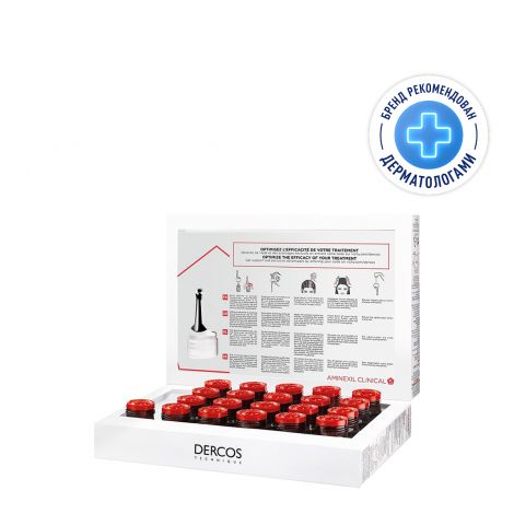 Виши Деркос Аминексил Усиленная формула средство для волос против выпадения для женщин 6мл №21