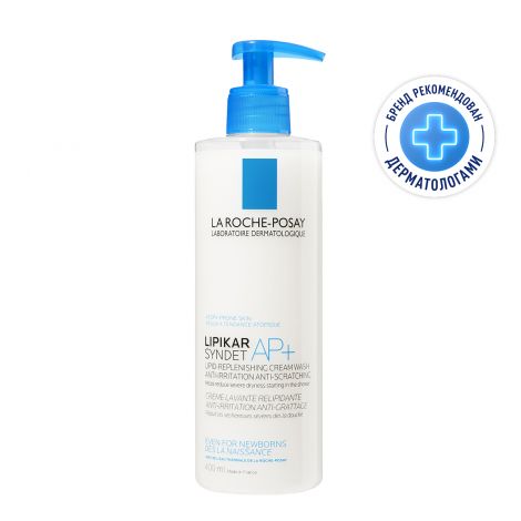 Ля Рош-Позе Липикар Синдет АР+ крем-гель для лица/тела очищающий липидовосстанавливающий 400мл М9147400