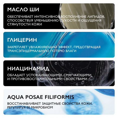 Ля Рош-Позе Липикар Синдет АР+ крем-гель для лица/тела очищающий липидовосстанавливающий 200мл М9147100 №3