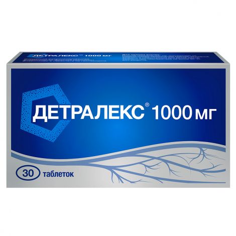 Детралекс таб.п/о 1000мг №30