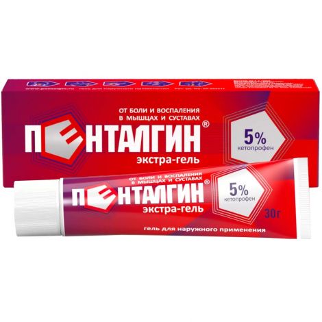 Пенталгин Экстра гель 5% 30г