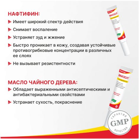 Мизол гель 10г №4